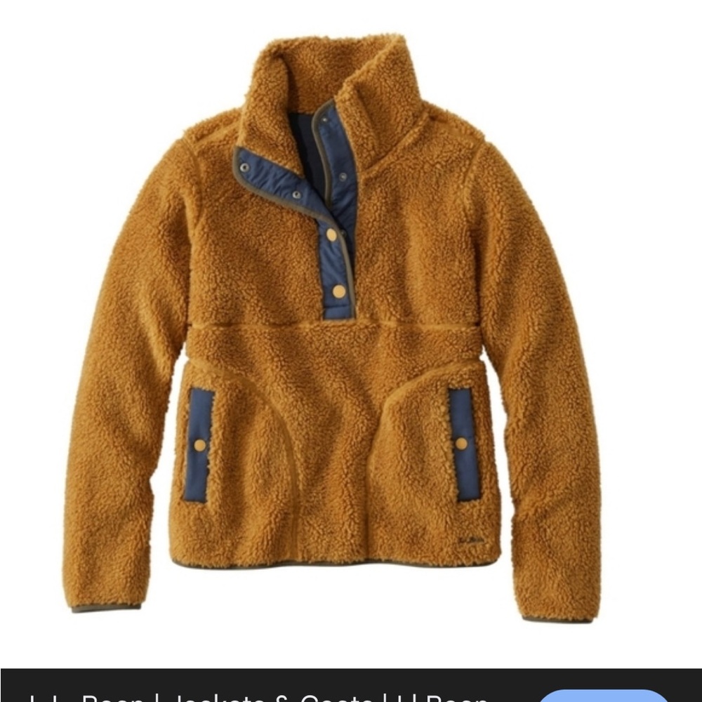 L.L. Bean Women's sherpa Fleece Pullover